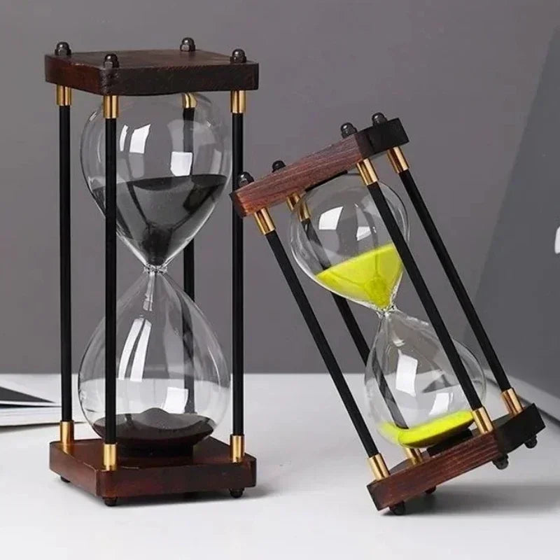 Decorative retro hourglass for office and luxury gift salon - view 2