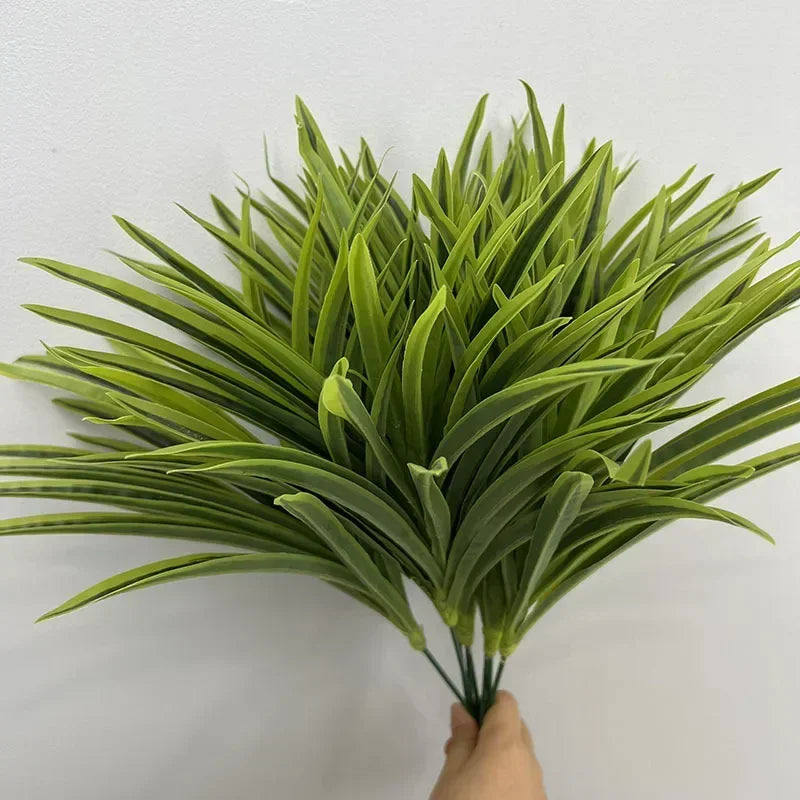 Artificial spider grass plants floral decoration wedding - view 5