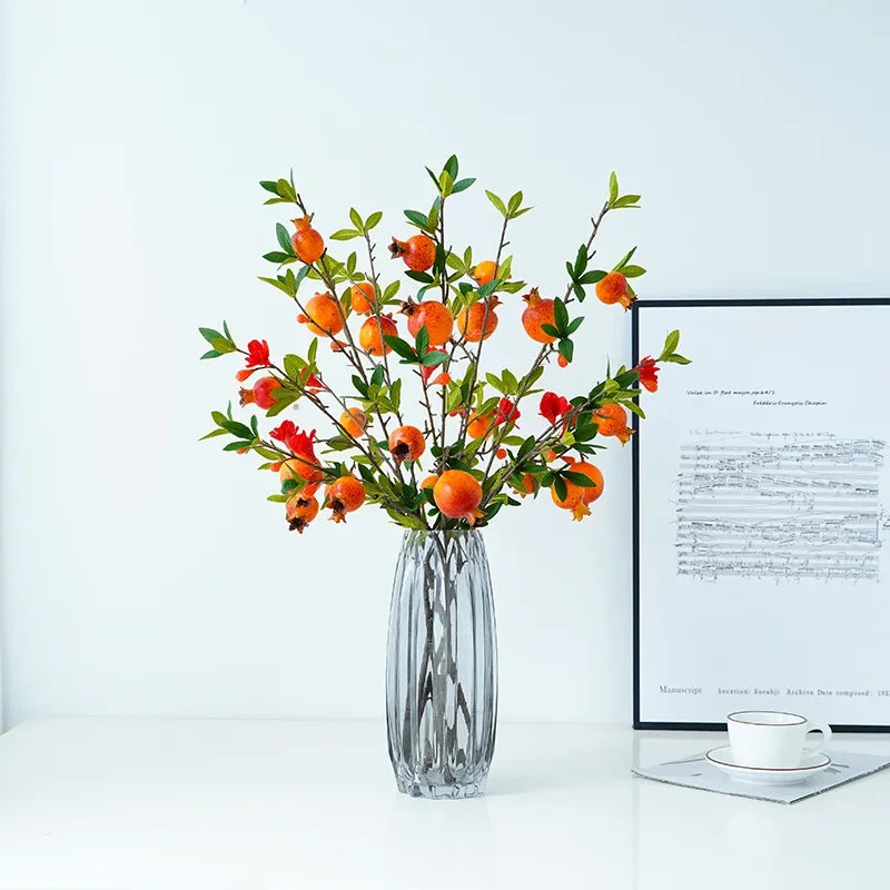 Artificial green plant 5 head grenades interior decoration - view 4