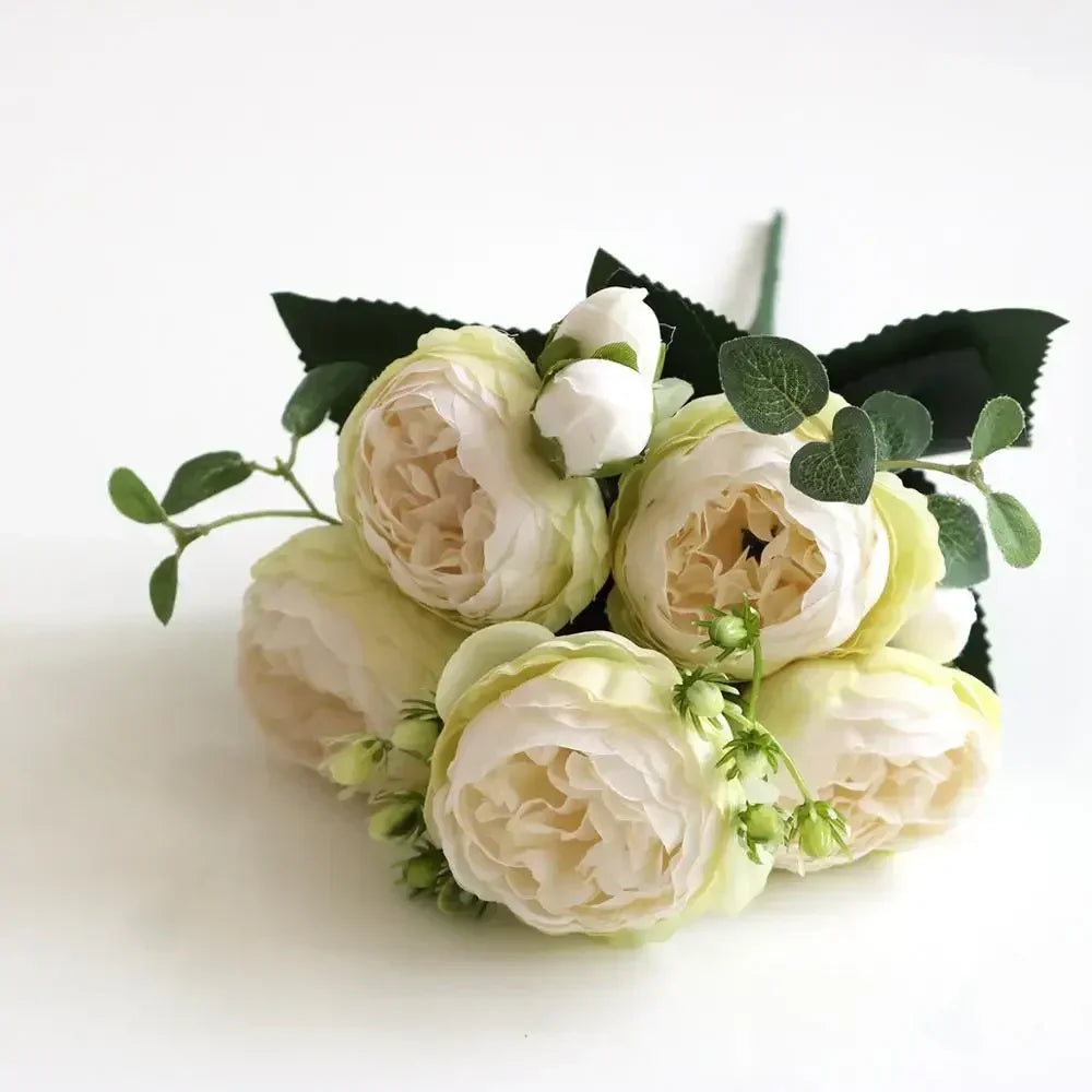 Small bouquet of artificial flowers for spring and festive decorations - 10