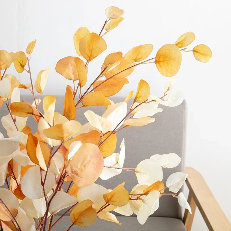 Artificial plant eucalyptus for autumn decoration and DIY arrangements - view 6