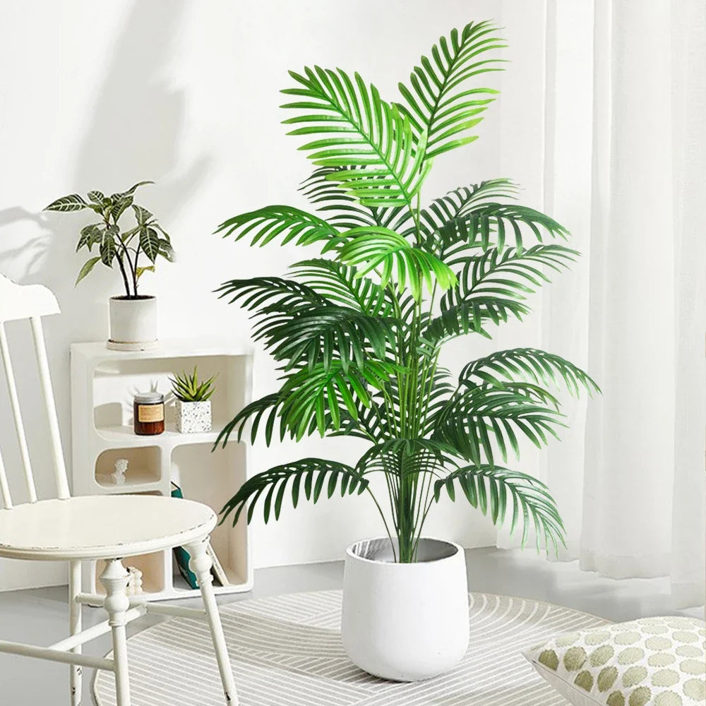 Large Tropical Artificial Cycad Palm, 90 to 120 cm, Up to 24 Leaves - view 2
