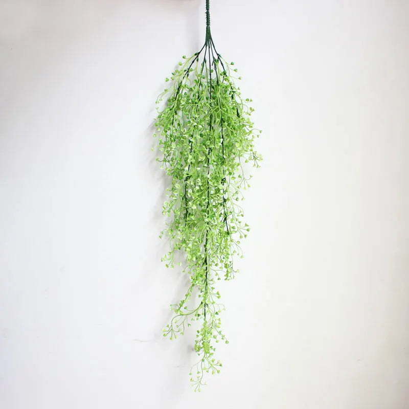 Flowered wall decoration for wedding and garden - White