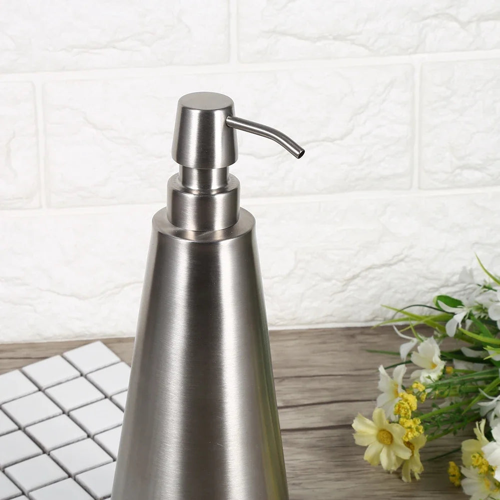 Liquid soap dispenser in stainless steel high capacity - view 5