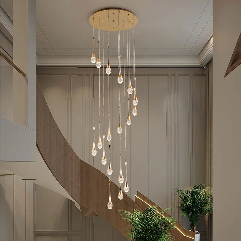 Luxury crystal bubble chandelier for modern decoration - view 3