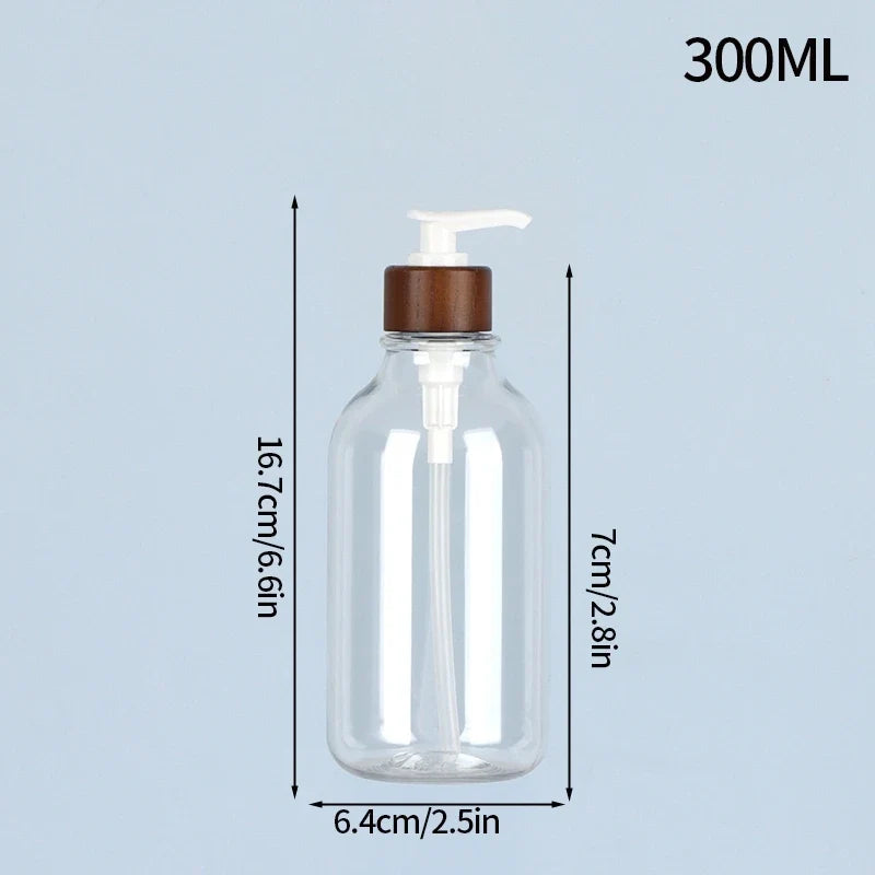 Portable soap dispenser bottle with pump - A4 300ML