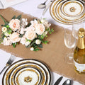 Jute style rustic table runner party house - 30x45cm placemat
