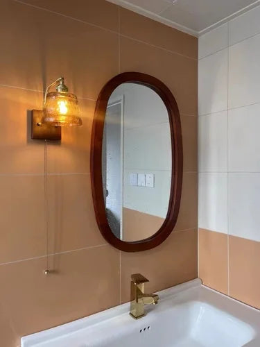 Vintage decorative long mirrors for an elegant Nordic interior - 50x80cm