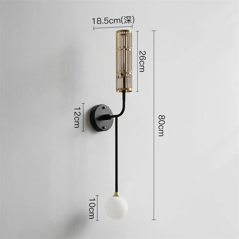 Led wall sconce modern creative design for interior decoration - view 6