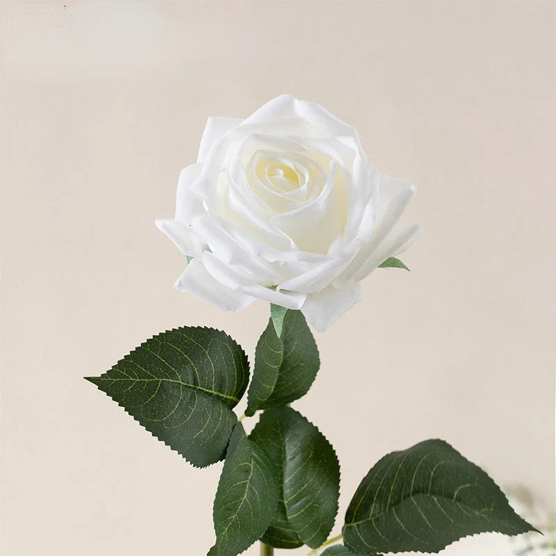 Artificial pink flowers in fabric for floral decoration wedding garden - view 6