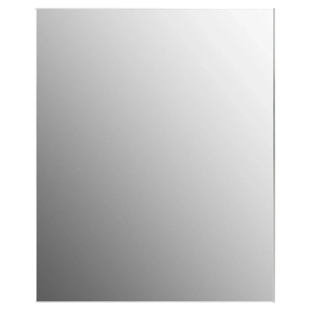Frameless Wall Mirror with Glass Rectangular LED Lamps, Home Decoration Wall Decoration Living Room Decoration - view 5