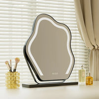 Vanity Mirror with Lights, Bathroom Mirror with Dimmable 3 Modes, 360 ° Rotary Touch Screen Control, Suable for Bedroom