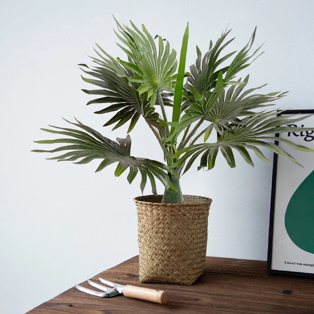 Tropical artificial banana pot for interior and exterior decoration - view 3