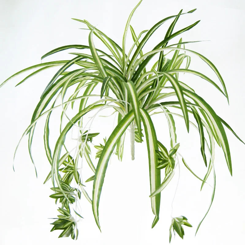 Artificial plants suspended with 5 forks for interior decoration - One