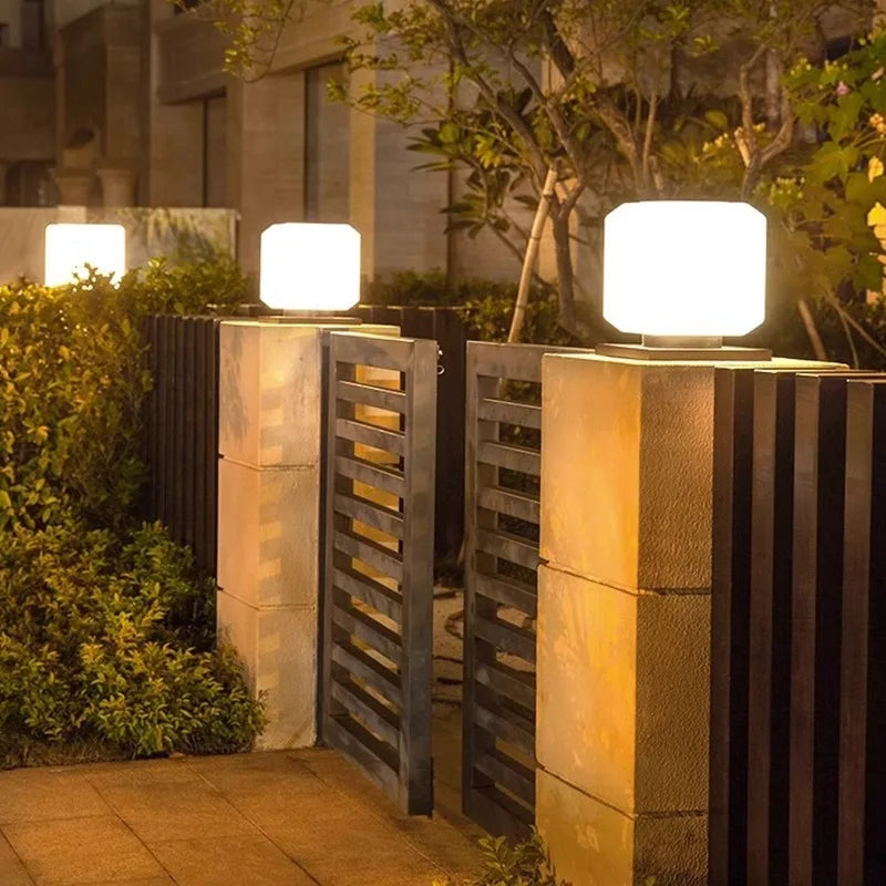 Variable intensity led garden lamp for outdoor decoration - view 7