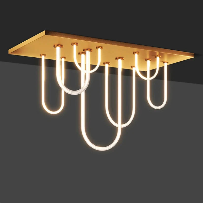 New trend 2022 post-modern led chandelier with variable intensity - view 6