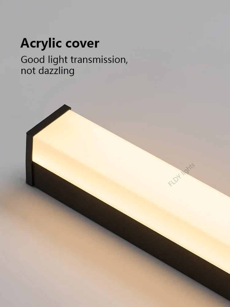 Modern led wall sconce waterproof for outdoor garden - view 4