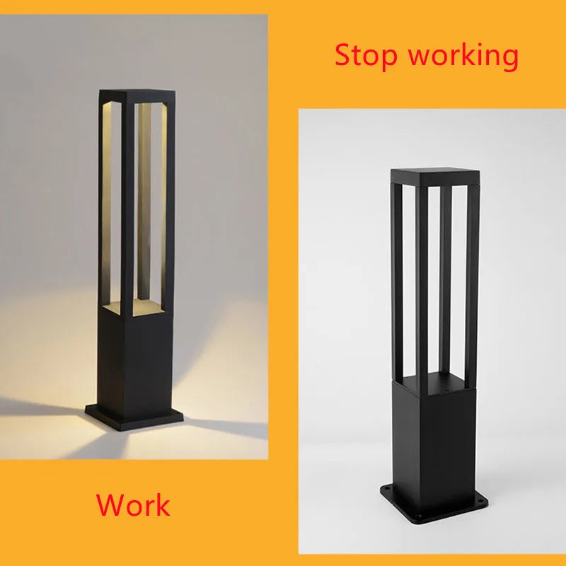Modern outdoor waterproof aluminum lamp for garden - view 5