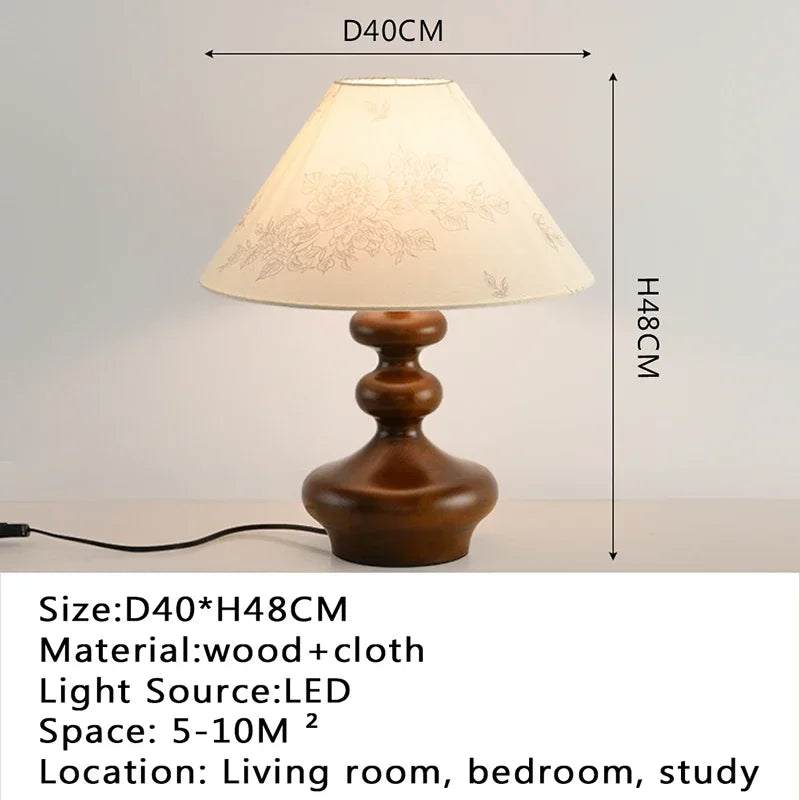 Modern desk lamp, retro creative living room, study room, villa, hotel bedroom, interior decoration, glossy LED bedside lamp - US Plug / US Plug