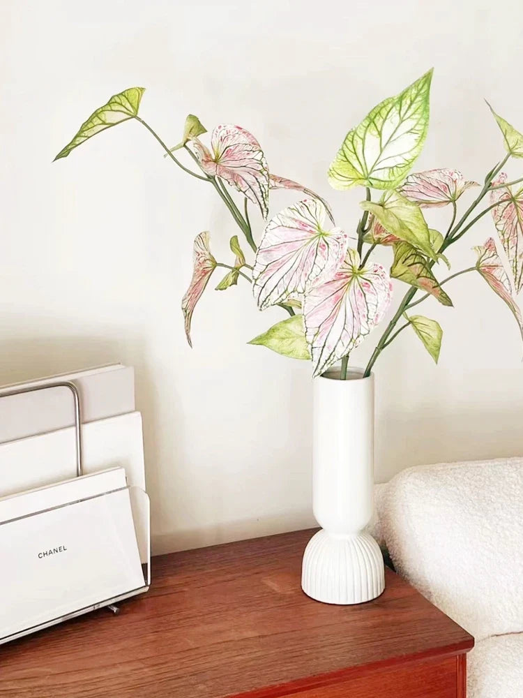 Artificial caladium plant for interior and floral decoration - view 5