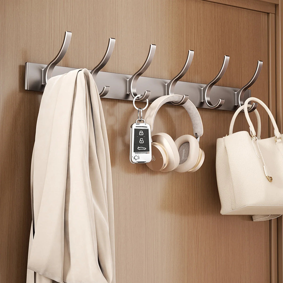 Wall adhesive hook for clothes and towels without drilling - view 3