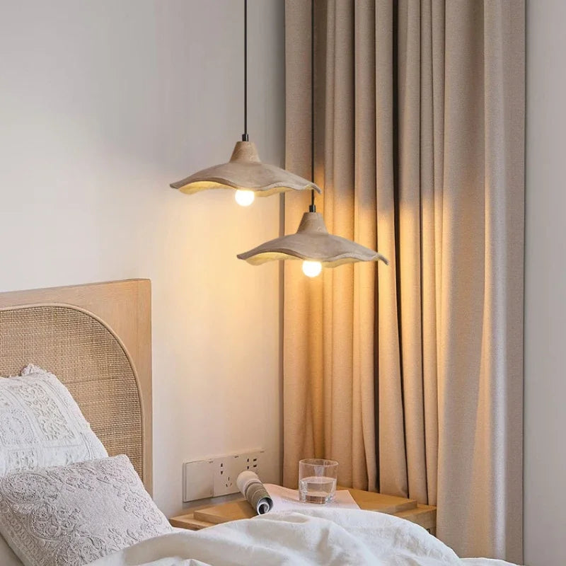 Japanese style calm breeze during light, bedroom bedside micro cement during light, homestay restaurant LED light - view 2