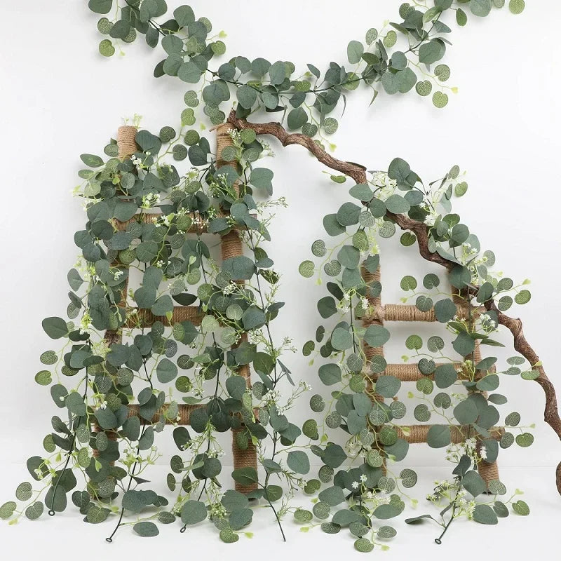 Artificial eucalyptus leaves for garden decoration - view 10