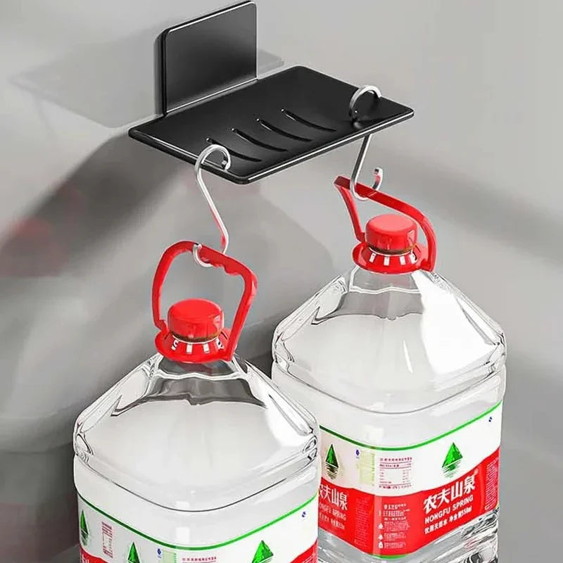 Aluminium wall soap holder for practical and modern storage - view 4