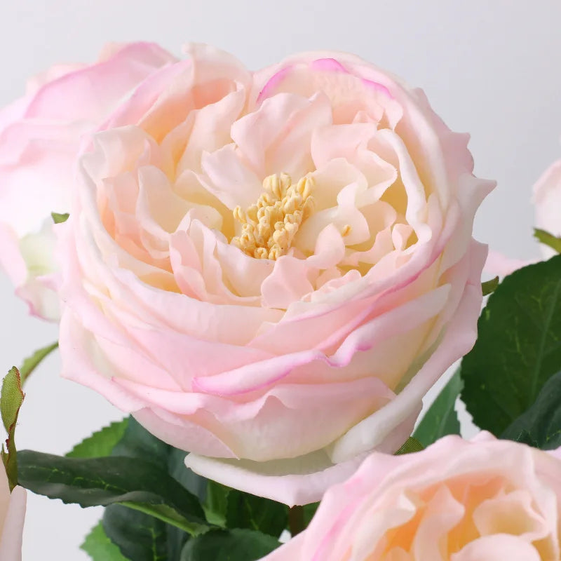 Artificial silk flower branch for festive decorations and wedding - view 4