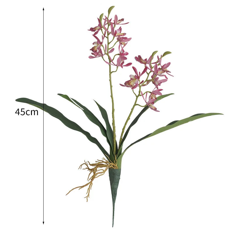 Orchid Artificial Butterfly for Wedding Decoration and Party - view 5