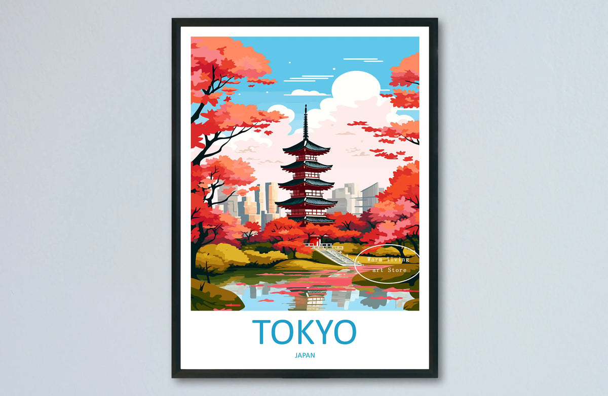 Famous Cityscapes Travel Canvas Poster, Design 18 - 60X90cm Unframed / 18