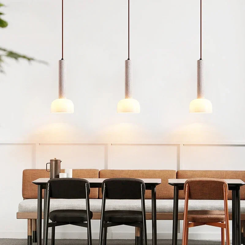 Modern Retro Industrial Style LED Marble Chandelier Bedside, TV Cabinet, Dining Room, Bar, Bedroom Art Decorative Chandelier - view 4