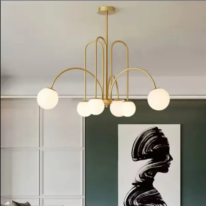 Modern pendant light with creative design led Nordic luxury