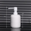 Emulsion bottle in sandstone for luxury bathroom - 350ml
