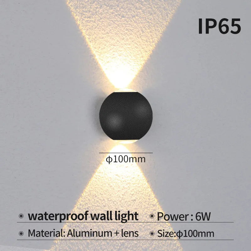 Modern led wall sconce for indoor and outdoor - 6W / CA 85 V-265 V / CHINE | 3000K