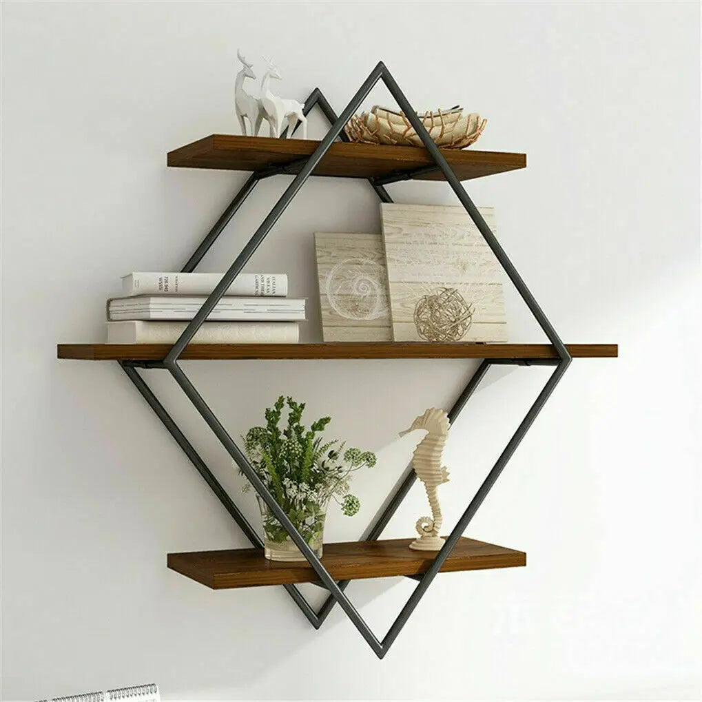 Modern and elegant decorative wooden wall shelves