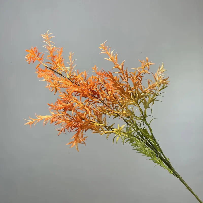 Artificial rosemary branches for interior floral decoration - Orange