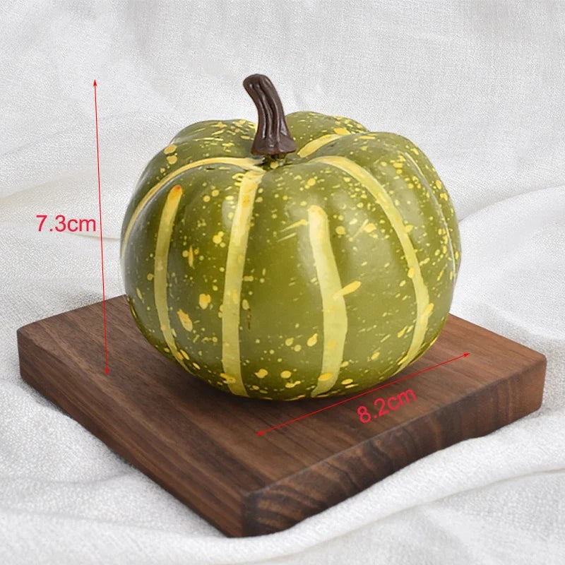Decorative foam pumpkins for Halloween and autumn decorations - C