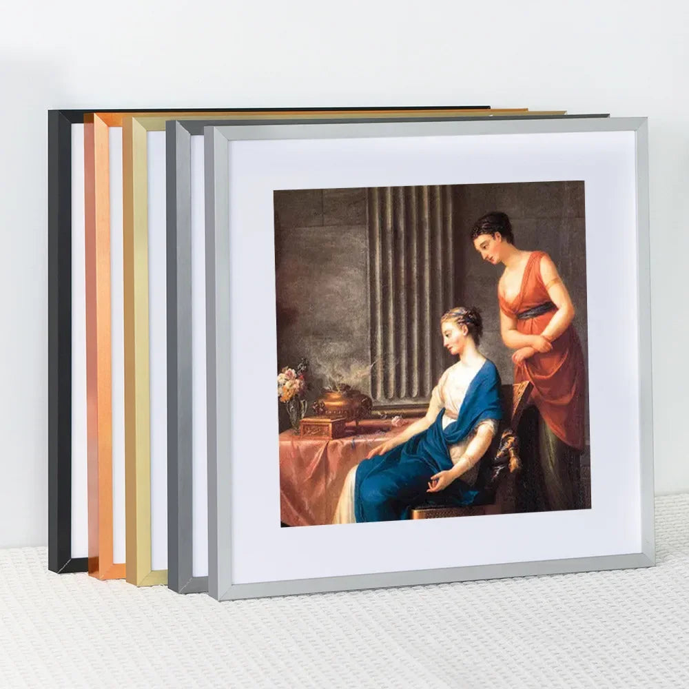 Aluminum photo frame to hang for decoration and gift - view 2