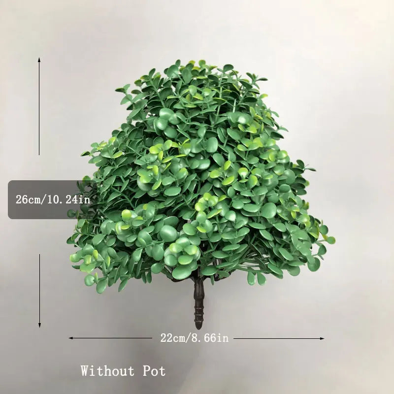 Artificial eucalyptus tree for interior and exterior decoration - One