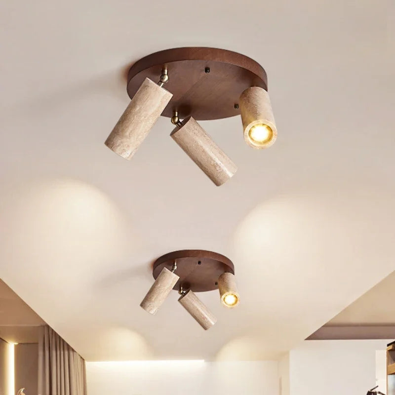 Japanese vintage style LED ceiling for indoor and outdoor