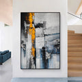 Abstract oil painting customizable for interior decoration