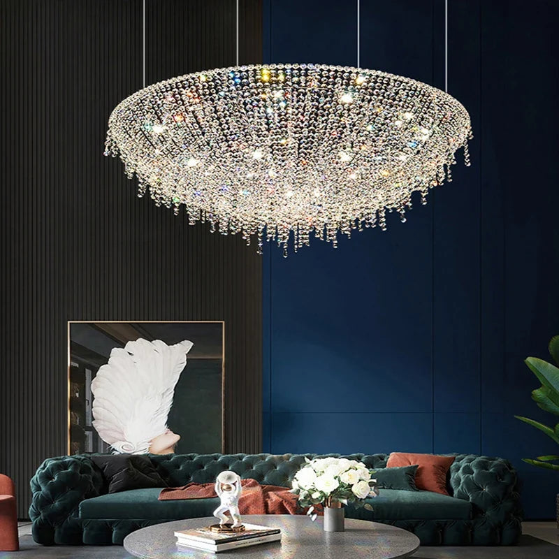 Retro Crystal Chandelier for Elegant Interior Decoration - view 6
