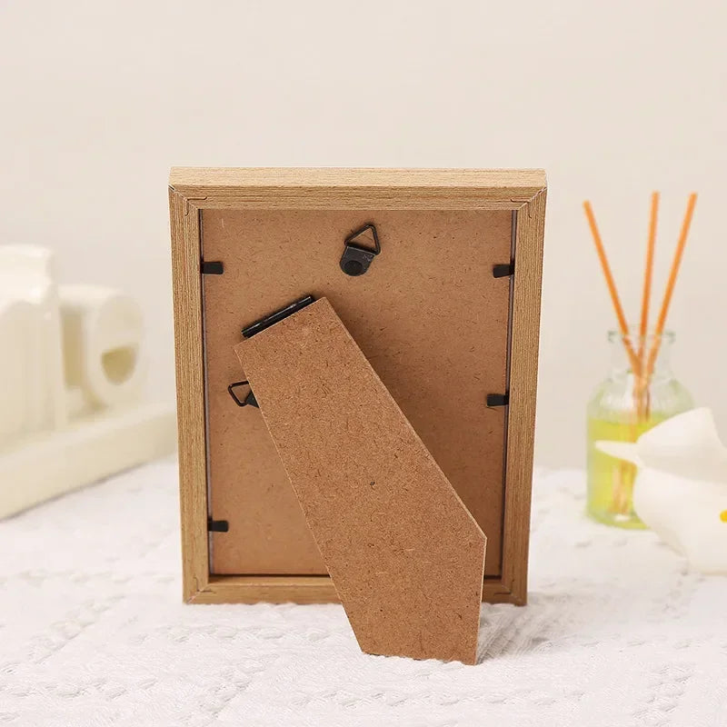 Free customized photo printing and frame, high-end solid wood frame production, customized gift for friends, family photo group - view 5