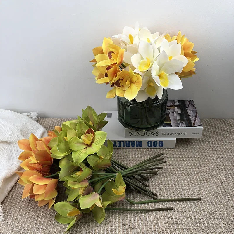 Bouquet of artificial flowers for warm and modern decoration - view 4