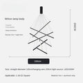 Modern Design Single LED Ceiling Light, Penthouse Lobby Duplex Corridor Hotel Lobby Living Room Ceiling Decoration Chandelier - 7-head / Remote Dimmable