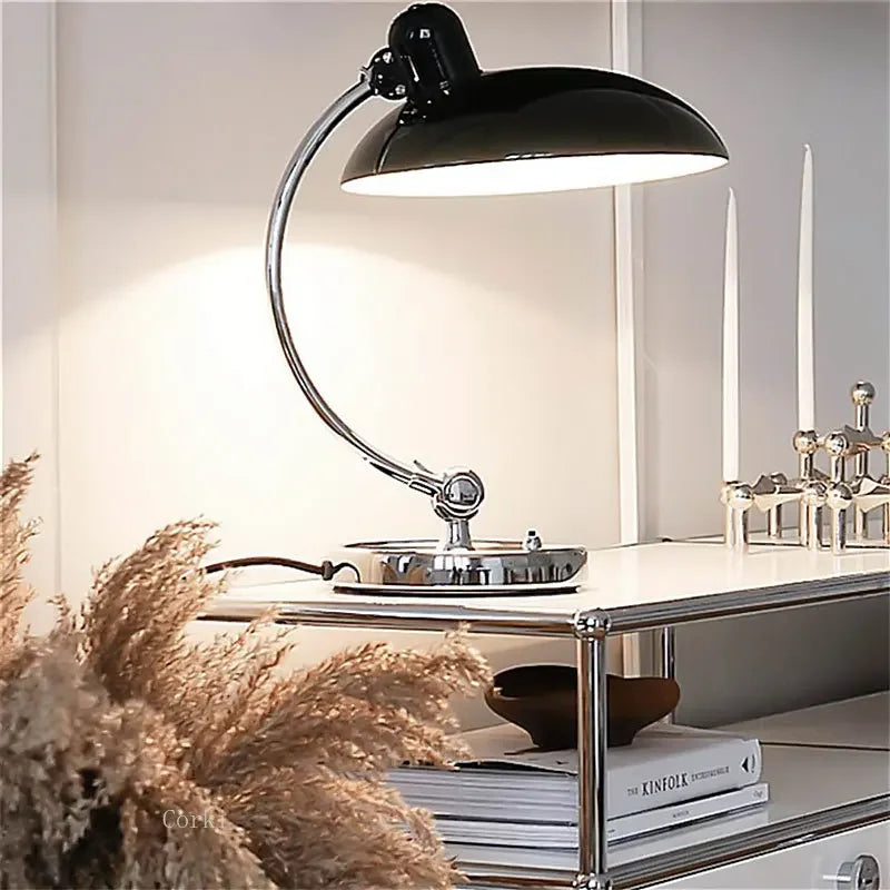 Danish design desk lamp retro flexible swivel arm - view 2