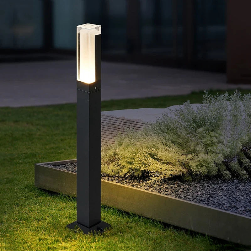 Waterproof outdoor aluminium lamp for garden and landscape - view 4