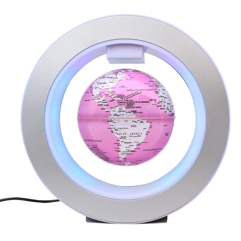 Magnetic invitation globe decoration living room black technology new high-end decorative gifts with hand gifts, - English version 1
