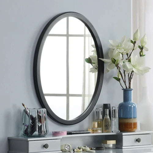 Round decorative mirrors for make-up and wall decoration - 60 45CM